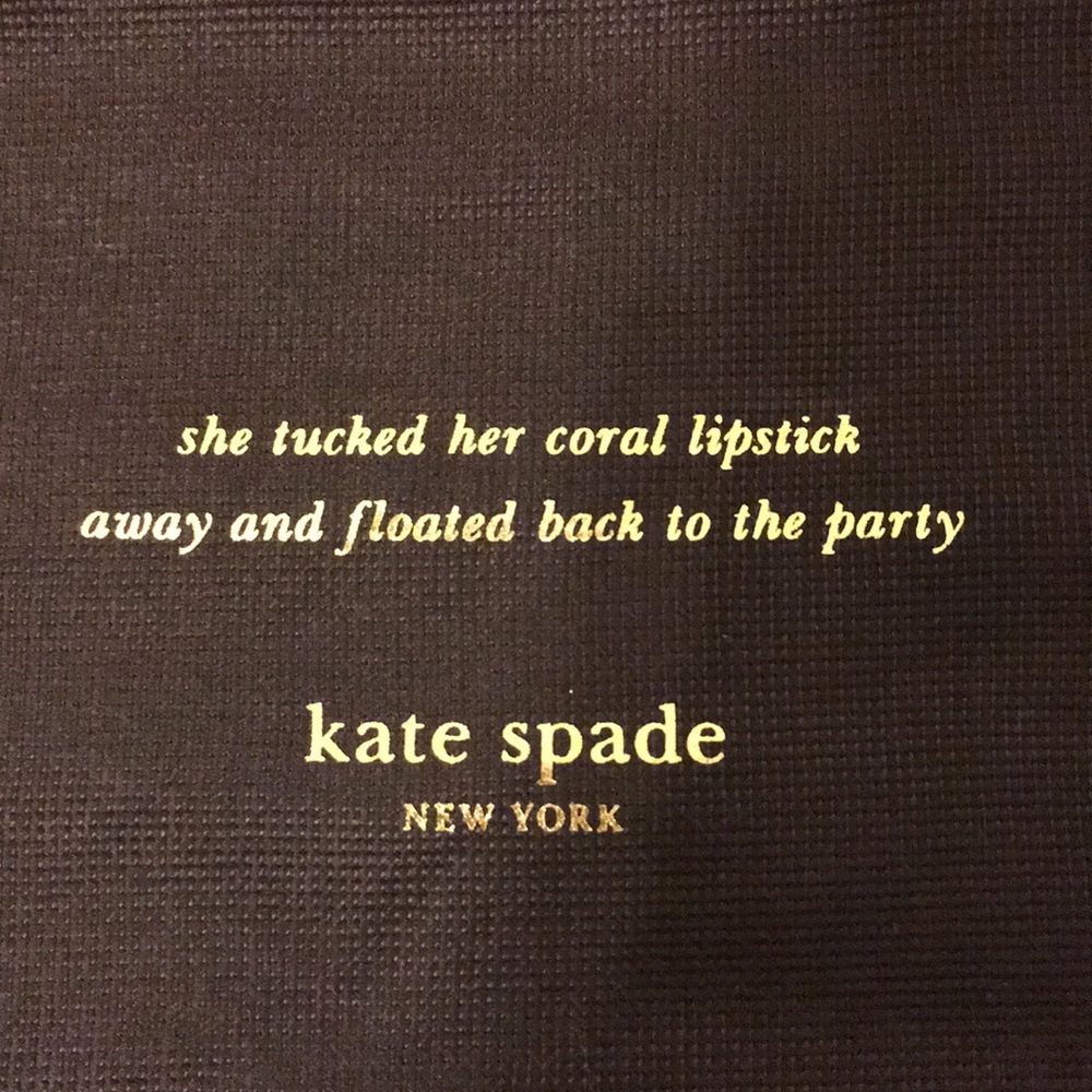 Kate Spade dust bag